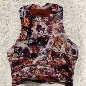 Lululemon Longline High Neck Yoga Bra